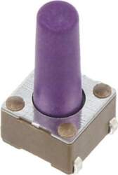 E-SWITCH Microswitch TACT; SPST-NO; Pos: 2