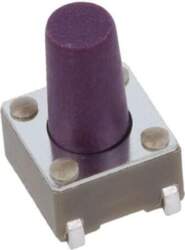 E-SWITCH Microswitch TACT; SPST-NO; Pos: 2