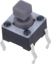 E-SWITCH Microswitch TACT; SPST-NO; Pos: 2