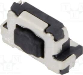 E-SWITCH Microswitch TACT; SPST; Pos: 2