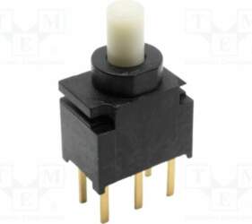 E-SWITCH Switch: push-button; Pos: 2; SPDT