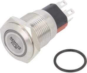 E-SWITCH Switch: vandal resistant; Pos: 2