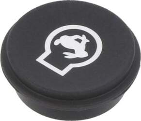 EAO Button; round; Ø21mm; black; 09