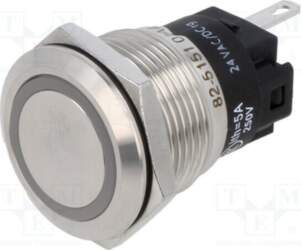 EAO Indicator: LED; flat; red/green; 24VDC