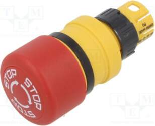 EAO Switch: emergency stop; 16mm; Stabl