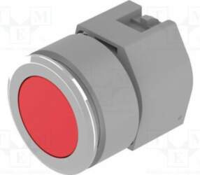 EAO Switch: push-button; 30mm; Stabl.pos: