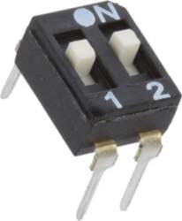 ECE Switch: DIP-SWITCH; Poles number: 2