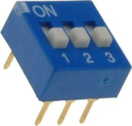 ECE Switch: DIP-SWITCH; Poles number: 3
