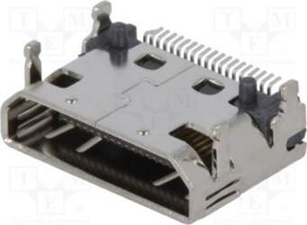 EDAC Connector: mini HDMI; socket; PIN: