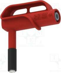 ELECTRO-PJP Adapter; 4A; red; Socket size:
