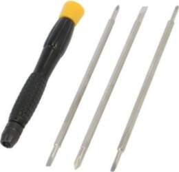 ENGINEER Screwdriver: precision-set; Phillips,slot |