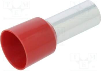 ERKO Tip: bootlace ferrule; insulated; copper