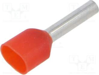 ERKO Tip: bootlace ferrule; insulated,double