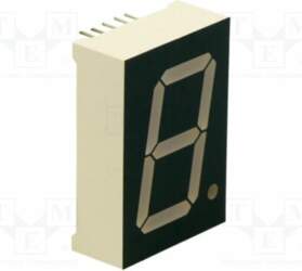 EVERLIGHT Display: LED; 7-segment; 25.4mm