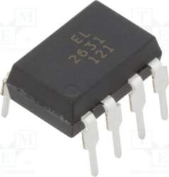 EVERLIGHT Optocoupler; THT; Ch: 2; OUT: