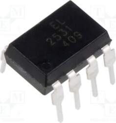 EVERLIGHT Optocoupler; THT; Ch: 2; OUT: