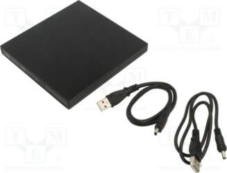 External DVD drive; black; USB A