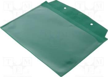 FATH Document pocket; green; Size: A5