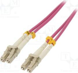 Fiber patch cord; OM4; LC/UPC,both