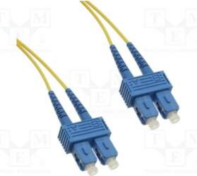 Fiber patch cord; OS2; 3m; PVC