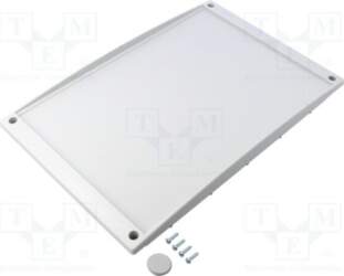 FIBOX Front panel; with frame |