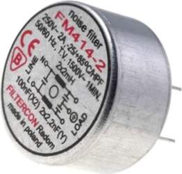 FILTERCON Filter: anti-interference; 250VAC; Cx: 100nF