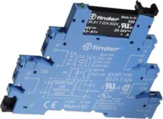 FINDER Relay: interface; Ucoil: 24VDC; SPST-NO
