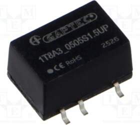 GAPTEC Electronic Converter: DC/DC; 1W; Uin: