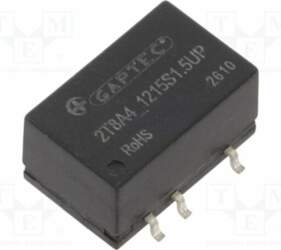 GAPTEC Electronic Converter: DC/DC; 2W; Uin: