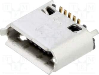 GCT Connector: USB B micro; socket