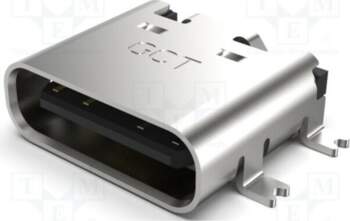 GCT Connector: USB C; socket; Fully