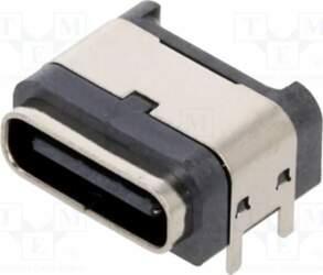 GCT Connector: USB C; socket; SMT