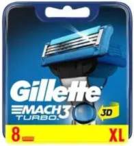 Gillette Mach3 Replacement blade Rezerves asmeņi