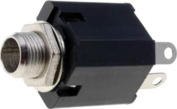 GOOBAY Connector: Jack 6,3mm; socket