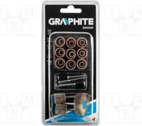 GRAPHITE Acces.for drills; 24pcs. |