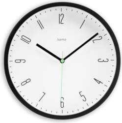 HAMA Capri wall clock 25cm black