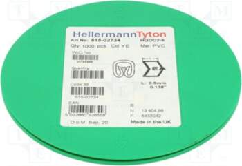 HELLERMANNTYTON Markers; Marking: -; 2÷5mm; PVC