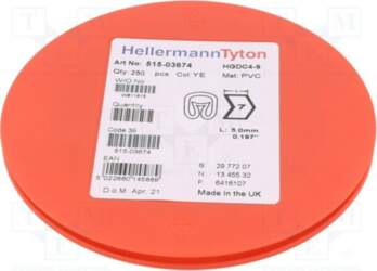 HELLERMANNTYTON Markers; Marking: 7; 4÷9mm; PVC