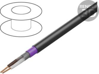 HELU Wire; 1x2x0.5mm2; stranded; Cu