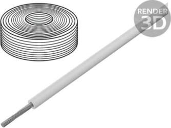 HELU Wire; silicone; SiFF; 1x2.5mm2