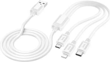 HOCO. Cable 3in1 USB A to