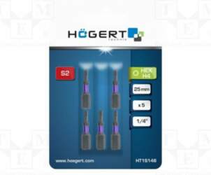 HÖGERT TECHNIK Screwdriver bit; hex key