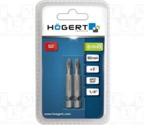 HÖGERT TECHNIK Screwdriver bit; Phillips; PH0