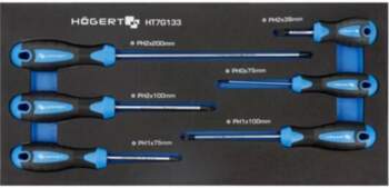 HÖGERT TECHNIK Screwdriver: universal-set; in a