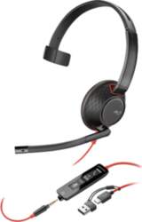 HP Austiņas Poly Poly Blackwire 5210