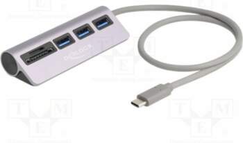 Hub USB; memory card reader,USB