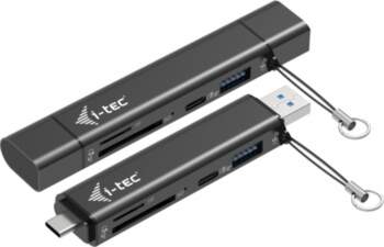 I-TEC Card reader USB-C/USB-A Dongle SD