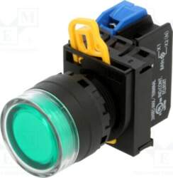 IDEC Switch: push-button; 22mm; Stabl.pos: