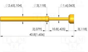 INGUN Test acces: test needle; Maksimum