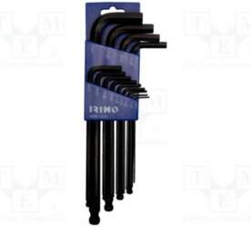 IRIMO Wrench: hex key-set; inch,spherical